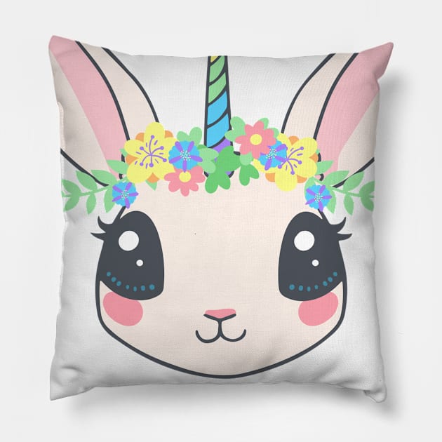 i am a unicorn Pillow by carismashop