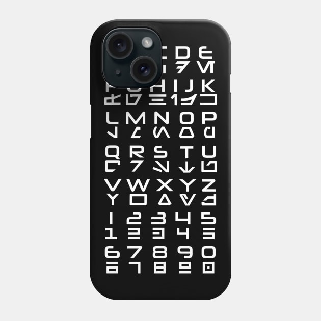 Aurebesh Translator Phone Case by My Geeky Tees - T-Shirt Designs