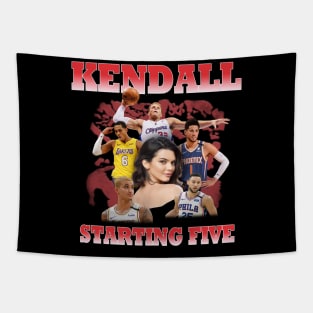 Kendall Starting Five Funny Kardashian Boyfriends Tapestry