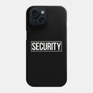 Security Guard Uniform Phone Case