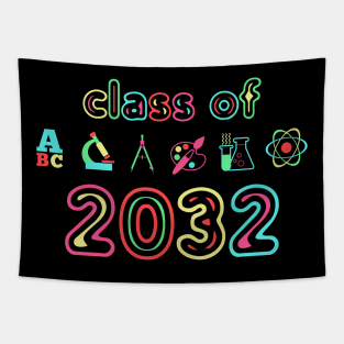 Class of 2032 Pre-K 2019 Kindergarten Preschool Graduation Tapestry