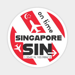 Singapore Soaring: Embracing the Spirit of SIN Airport Magnet