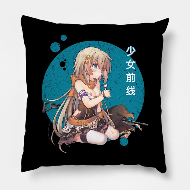 Type 79 Embrace the Martial Spirit - GFL Ensemble Pillow by WalkTogether