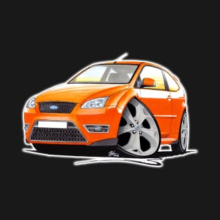 Ford Focus (Mk2) ST Orange T-Shirt