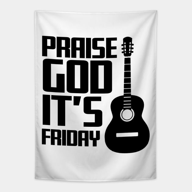 PGIF PRAISE GOD IT's FRIDAY Tapestry by thecrossworshipcenter