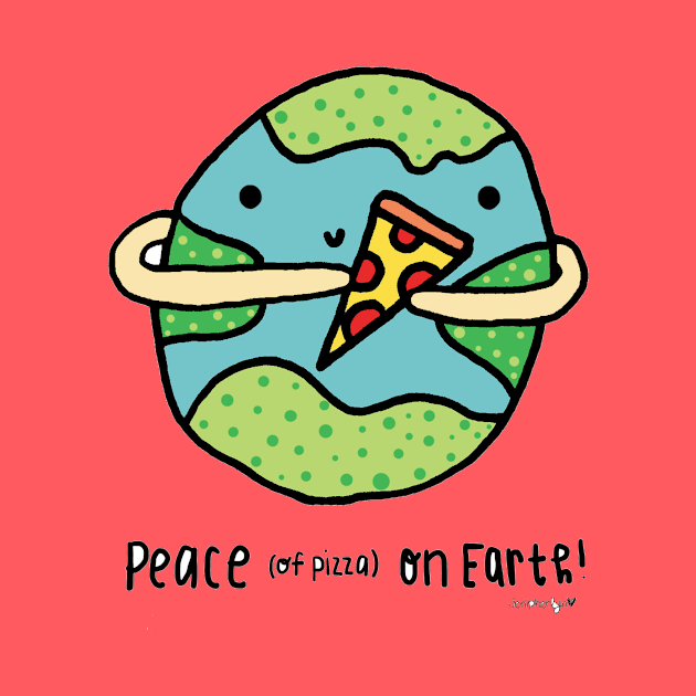 Peace & Pizza on Earth by RainyDayDiaries