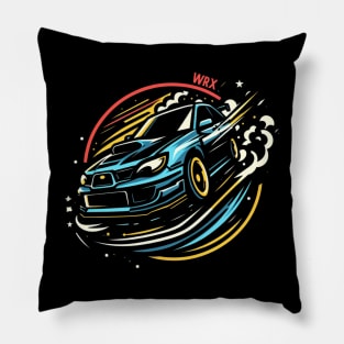 Subaru Impreza WRX Graphic Pillow