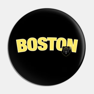 Boston vintage hockey Pin