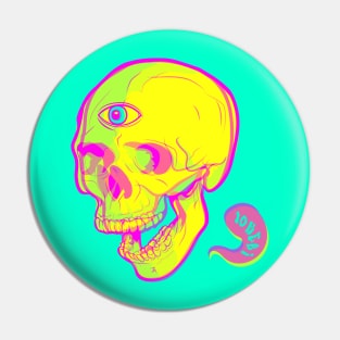 LSD Skull Pin