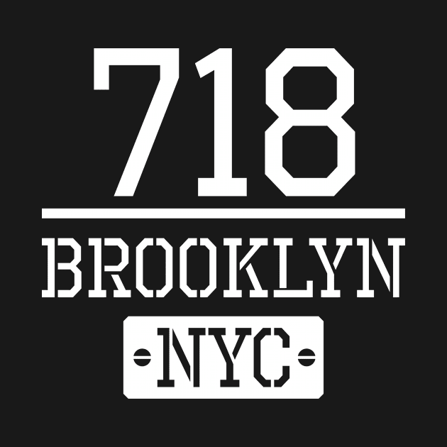 Brooklyn 718 NYC - White by rydr2103