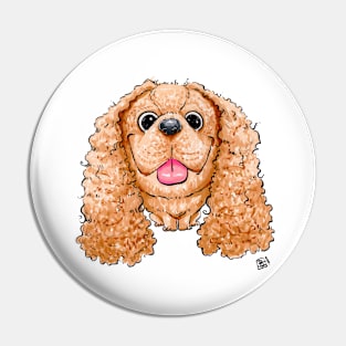 Cocker Spaniel Dog Pin