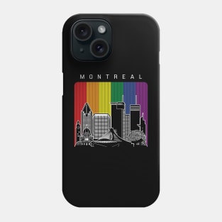 Montreal LGBT Flag Phone Case