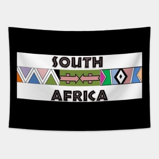 Ndebele rural art Tapestry