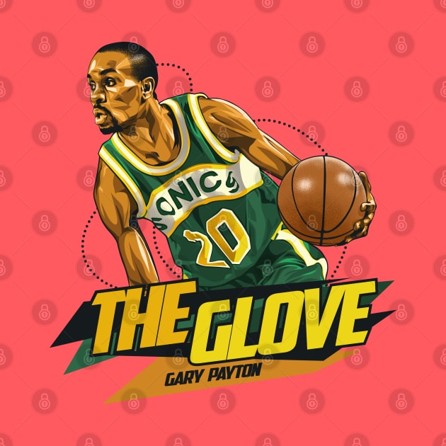 Gary Payton by bikonatics