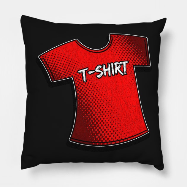 T-Shirt Shirt Shirt Pillow by willblackb4