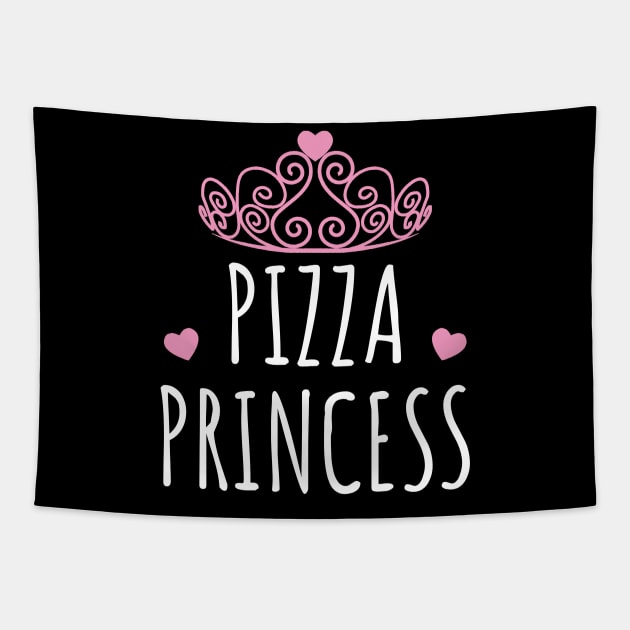 Pizza Princess Tapestry by LunaMay