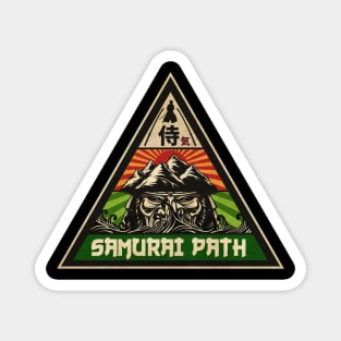 Vintage Samurai Path Magnet