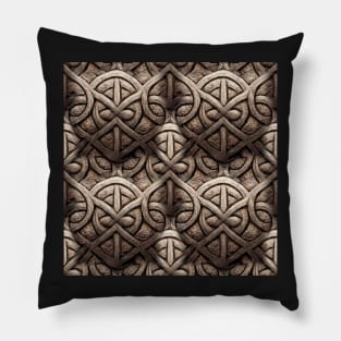 Traditional Celtic pattern, model 6 Pillow