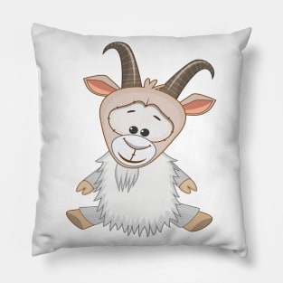 Goat Cute Kawaii Cartoon Pillow