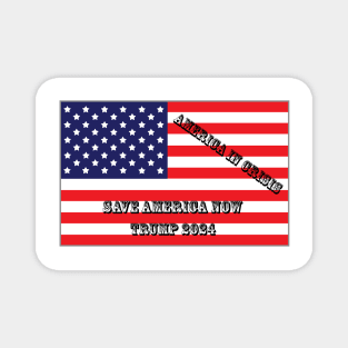 Save America Now Trump 2024 Magnet