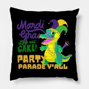 Lets eat Cake, Party and Parade Pillow