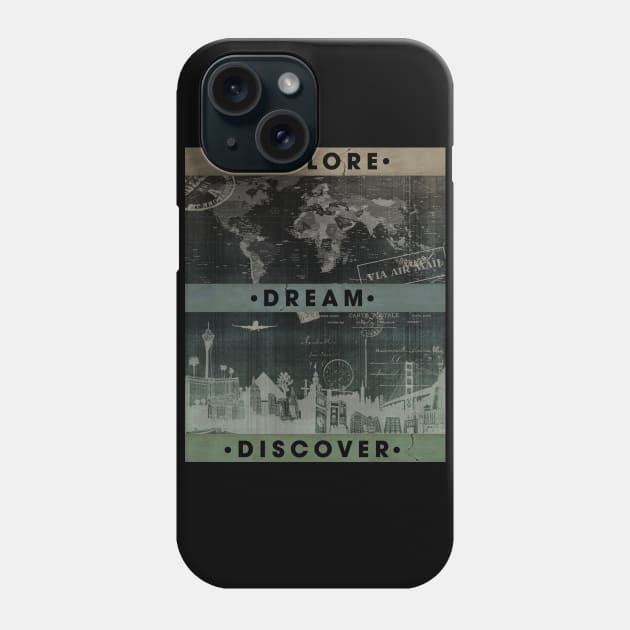 Explore. Dream. Discover Phone Case by MellowGroove