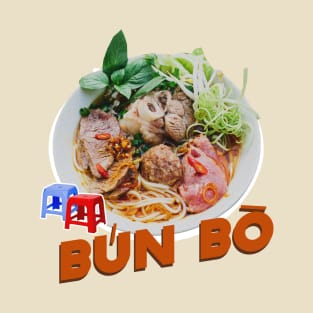 Spicy Beef Noodle Soup Spices Traditional Vietnamese Bun Bo Hue T-Shirt