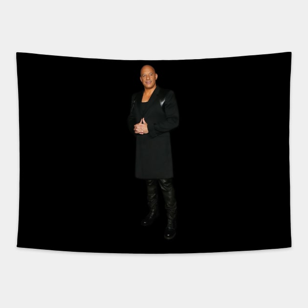 Vin Diesel - Celebrities - Bloodshot - 2020 #2 Tapestry by Semenov