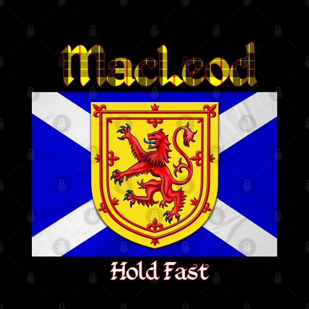 Clan Macleod Clan Scotland Flag by macdonaldcreativestudios