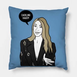 Cackling Hags Pillow