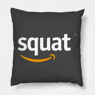 squat happy Pillow