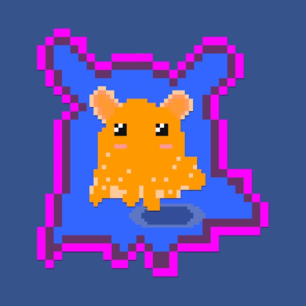 Flapjack Octopus Pixel by asteroid