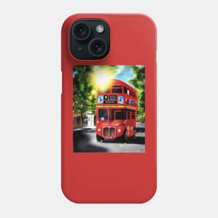 Route-Master, Red, City of London Antique Transport Phone Case