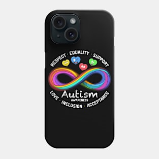 Autism Awareness Cartoon Phone Case