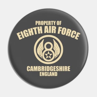 Property of Eighth Air Force Pin