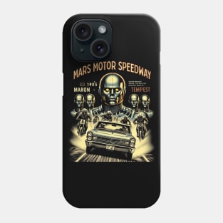 Mars Motor Speedway (B25) Phone Case