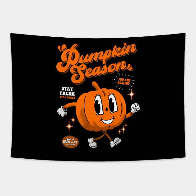 Pumpkin Season Tapestry by DrawingsFromHell