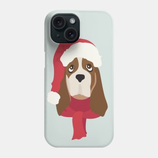 Basset Hound Christmas Dog Phone Case