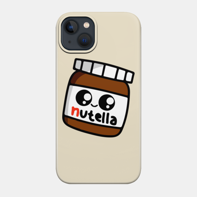 Cute Nutella - Kawaii - Phone Case