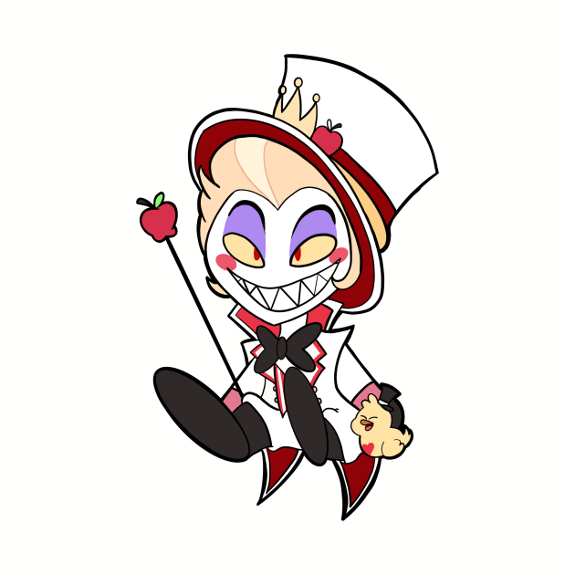 Hazbin Hotel - Lucifer by Pastelpandabum