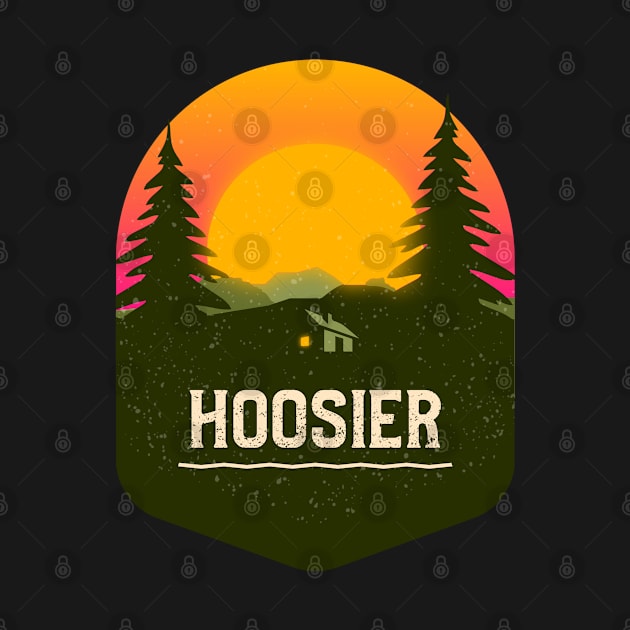 Hoosier Forest Camping Hiking and Backpacking through National Parks, Lakes, Campfires and Outdoors by AbsurdStore