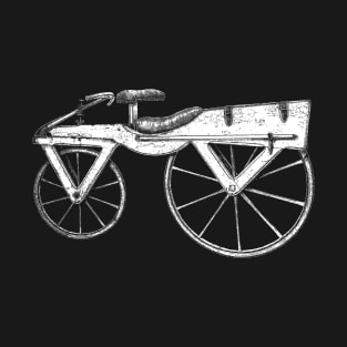 First Bicycle, Draisine, Bike, Two wheels T-Shirt