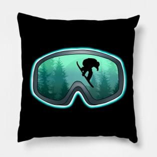 Design for snowboard lovers Pillow