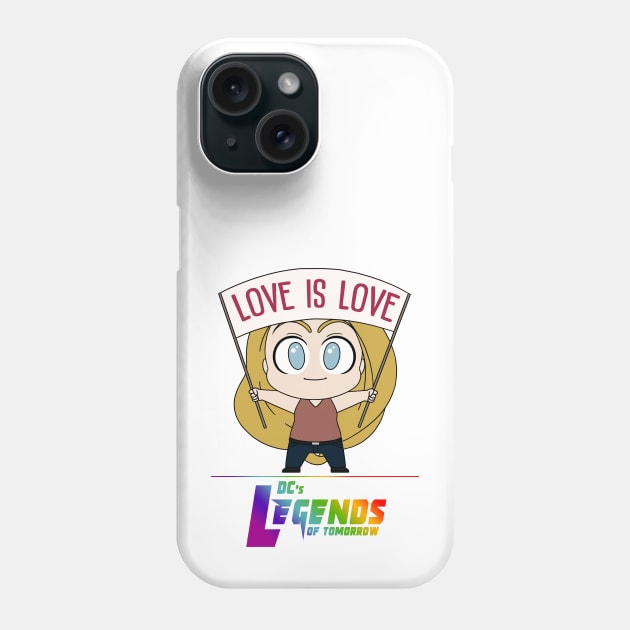 Ava Sharpe - Love is Love v2 Phone Case by RotemChan