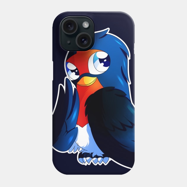 SN: Chappie - Bird Phone Case by MoonRayCZ