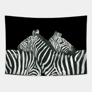 zebra love Tapestry