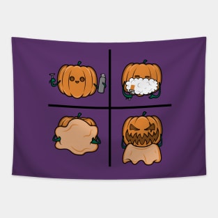 Pumpkin Shave! Tapestry