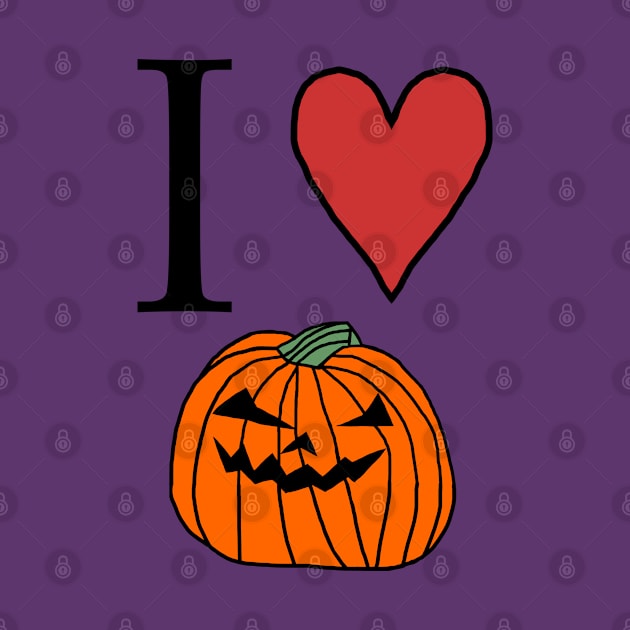 Halloween Horror Pumpkin Love by ellenhenryart