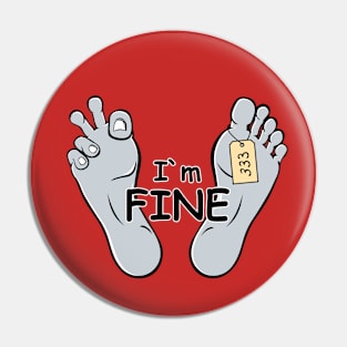 Dead Inside, Dark Humor Pin