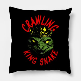 Crawling King Snake Pillow